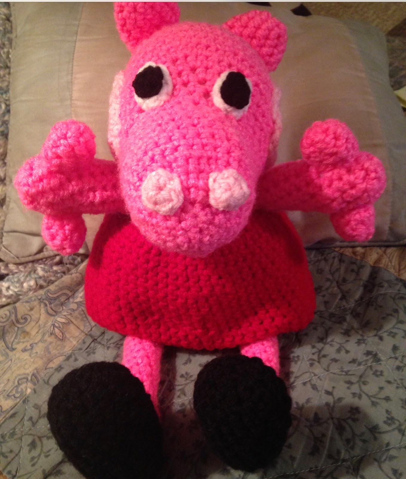 The Perfect Stitch... Crocheted Peppa Pig