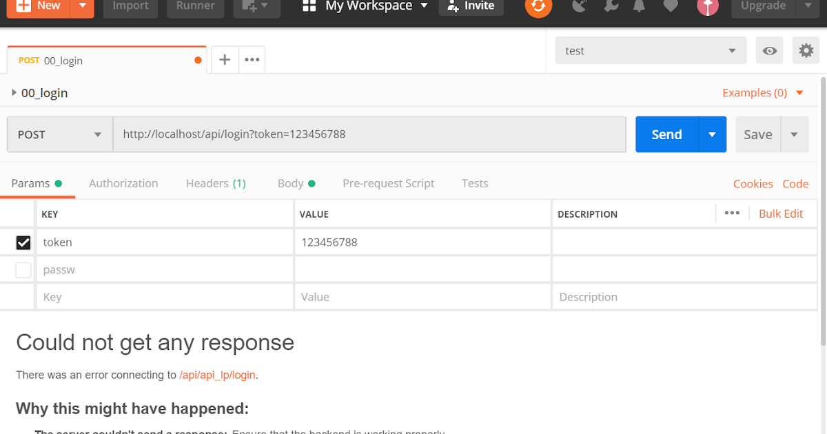 Postman Program To Debugging Web Service