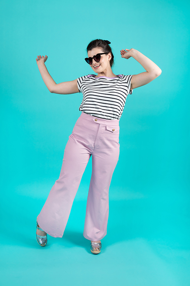 Jessa trousers and shorts sewing pattern - Tilly and the Buttons