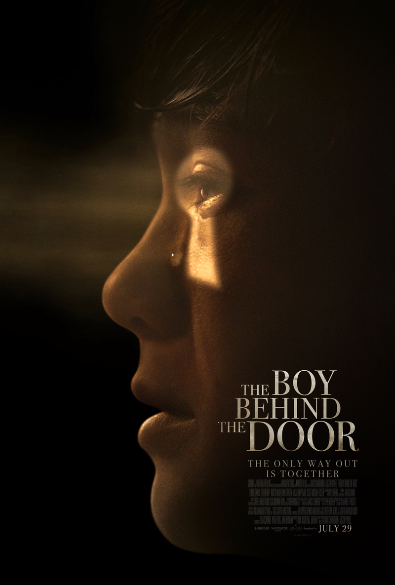 the boy behind the door poster