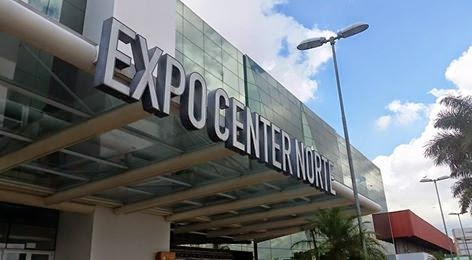 Entrada do Expo Center Norte Em São Paulo