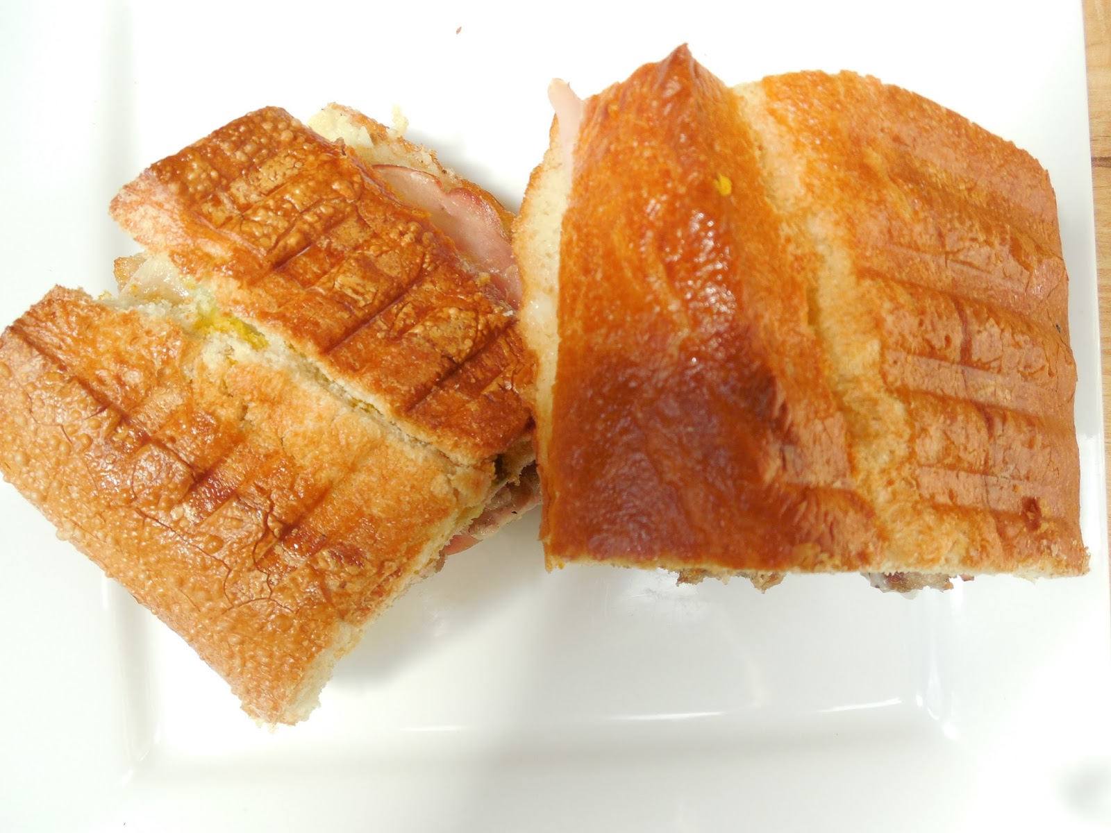 Haute + Heirloom "Southern Style" Crispy Pork Belly Cubano Sandwich