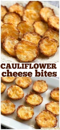 Low Carb Cauliflower Bites