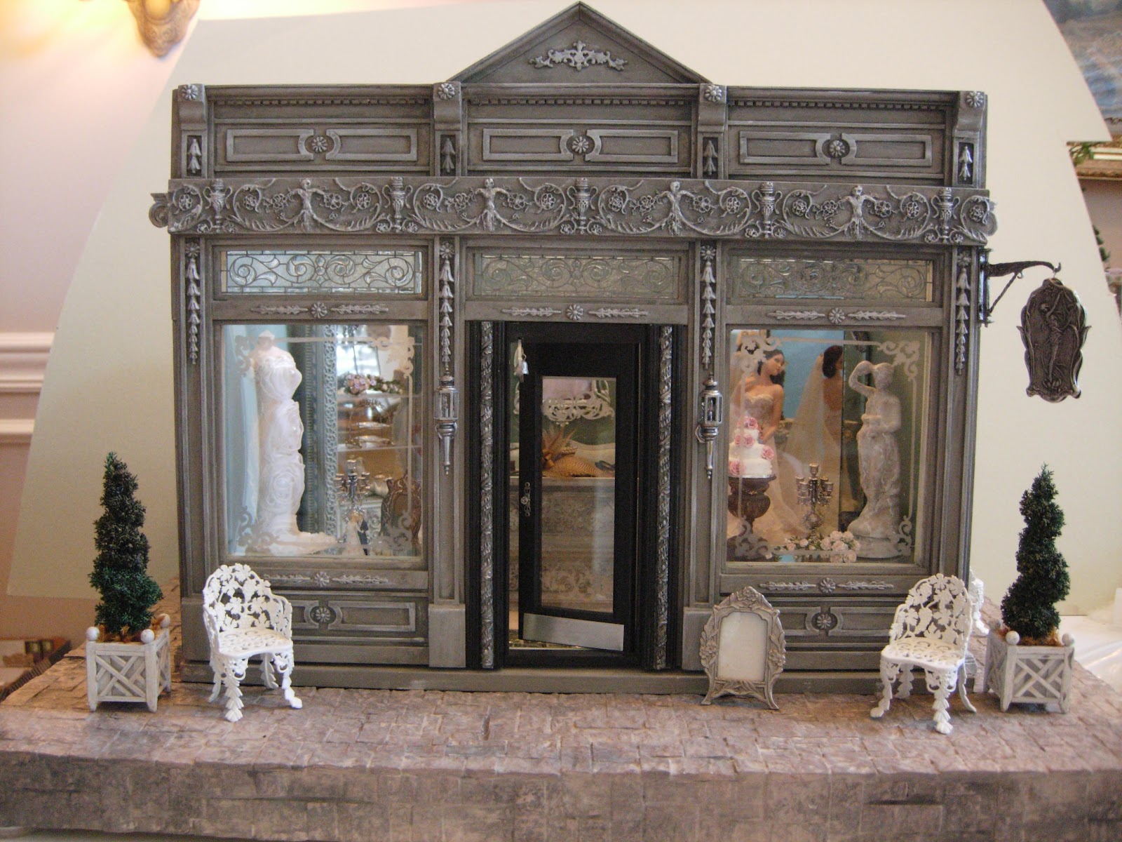 Custom Styled Dollhouse Kits Tom Chicago International Dollhouse Show 2012