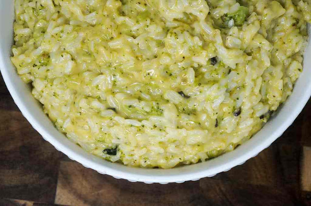 Broccoli, Rice And Cheese