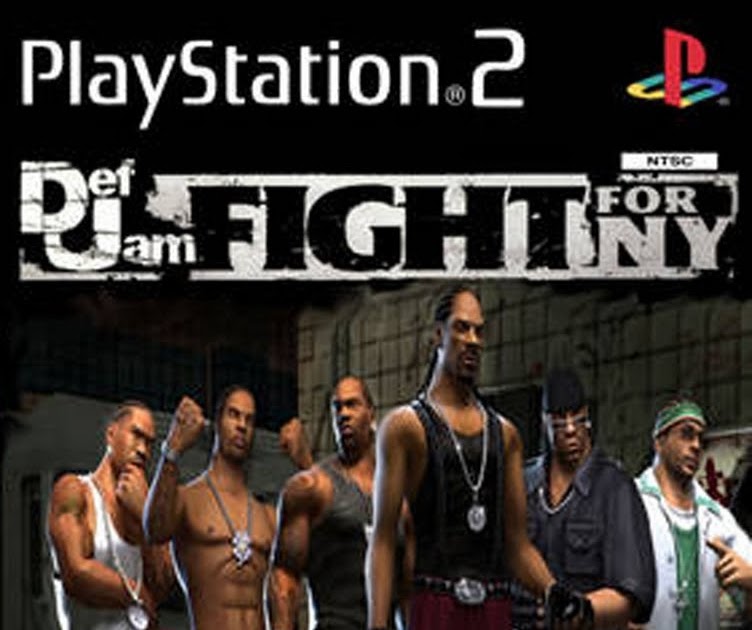 Tudo Capas 04 Def Jam Fight For NY Capa Game PS2 Tudo Capas 04 Def Jam Fight For NY Capa Game PS2