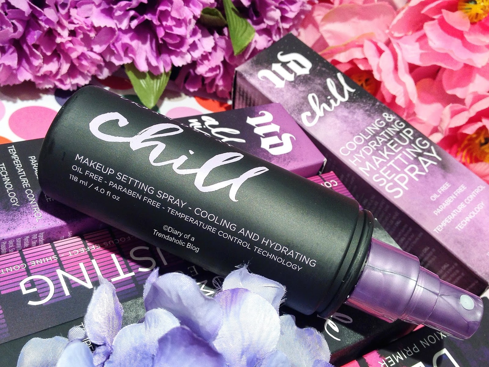 Diary of a Trendaholic NEW Urban Decay Makeup Setting Spray, Complexion Primer & Prep Priming