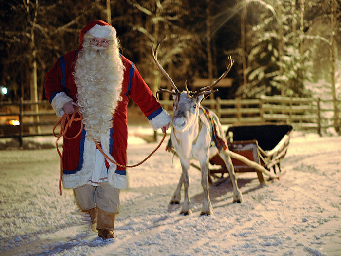 Sim One Babbo Natale Vive A Rovaniemi