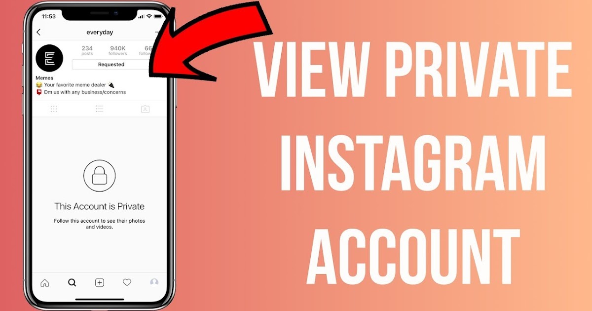 Cara Melihat Akun Instagram Yang Di Private Android 2022 - Cara1001