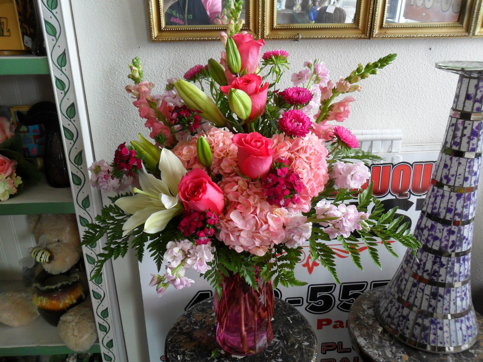 A Beautiful Bouquet Florist Providing Birthday Floral Arrangement