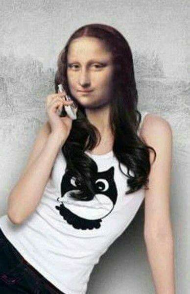 MikeLiveira's Space: Mona Lisa From Alternate Universe 13