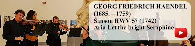 GEORG FRIEDRICH HAENDEL  (1685 – 1759)  Messiah HWV 56 (1741)   Aria Rejoice greadly, o daughter of Zion.