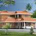 Kerala style traditional villa with courtyard