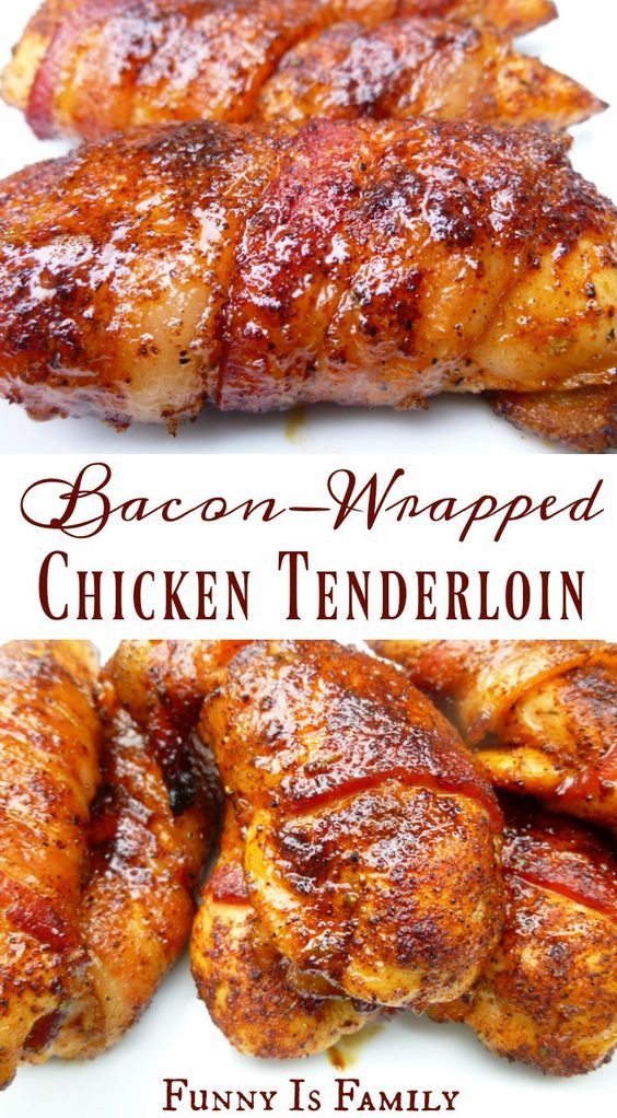 BaconWrapped Chicken Tenders Sheila Carneey Easy Recipes