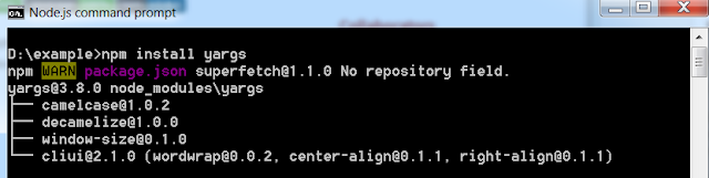 NodeJS - npm WARN package.json : No repository field - Coding Defined