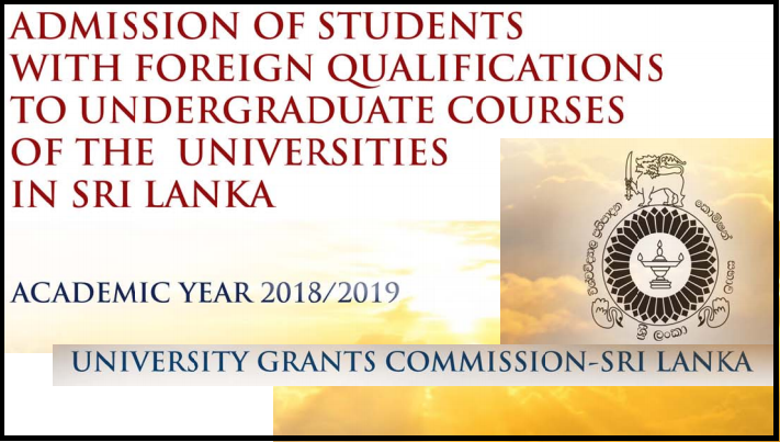 University Admission of Students with Foreign Qualifications (Academic Year 2018/2019)