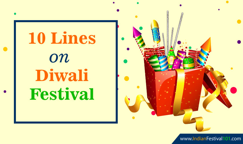 10 Lines Diwali Essay In English For Class 345 Indian Festivals