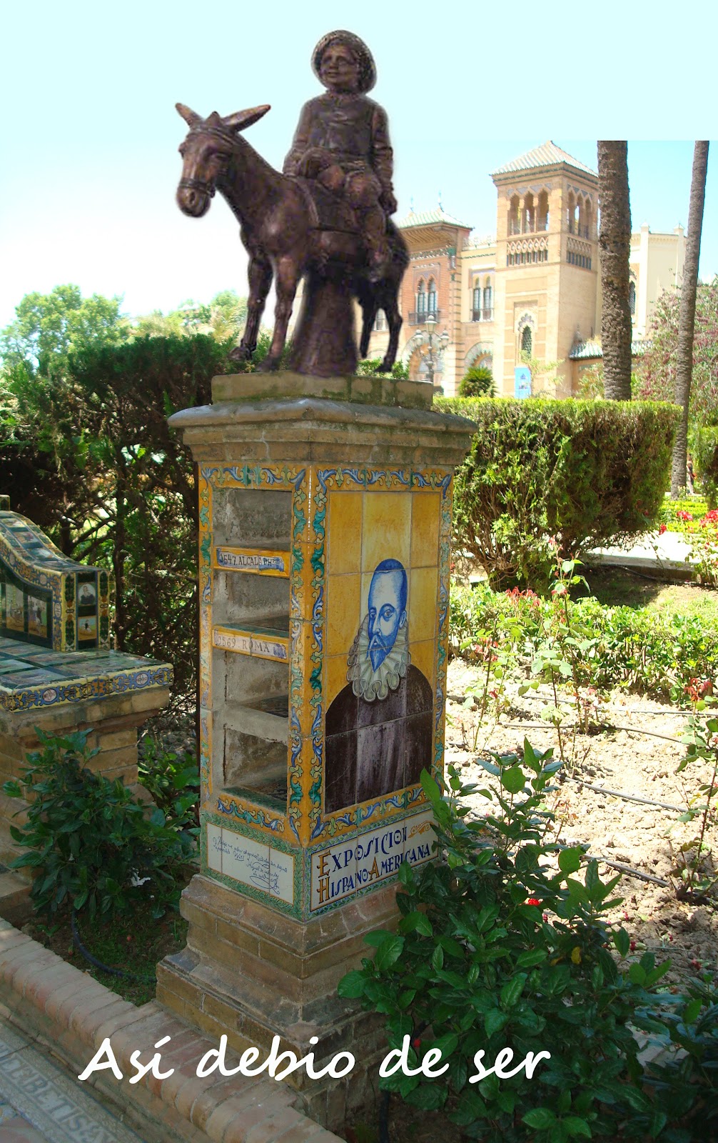 parquemarialuisaencinarosa Glorieta de Cervantes / Plaza de América