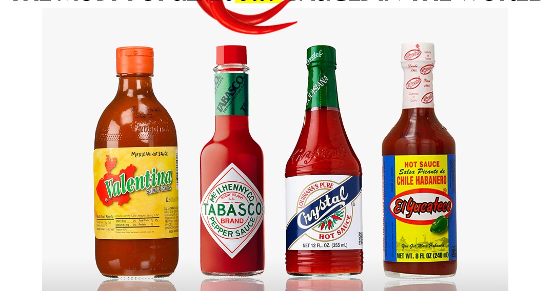 The Most Popular Hot Sauces In The World - Vestellite
