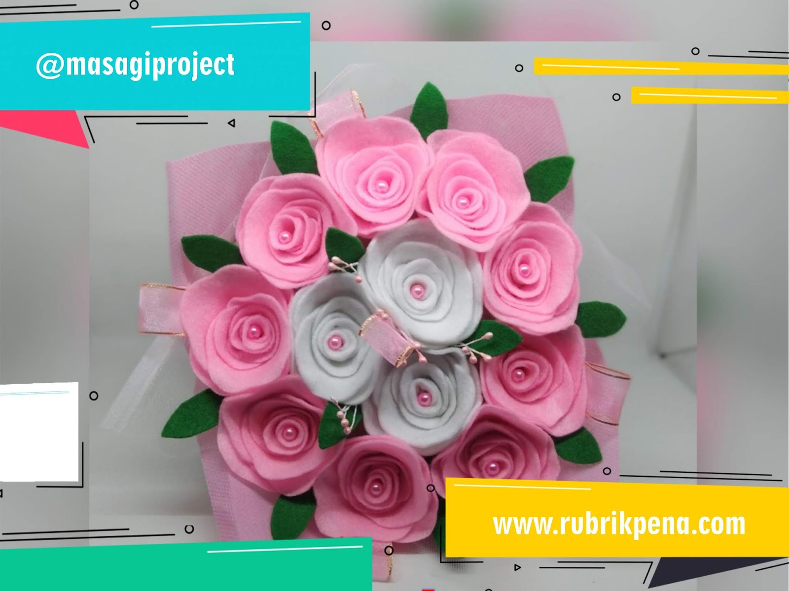 39+ Contoh Gambar Buket Bunga Dari Kain Flanel yang Mantul! - Informasi