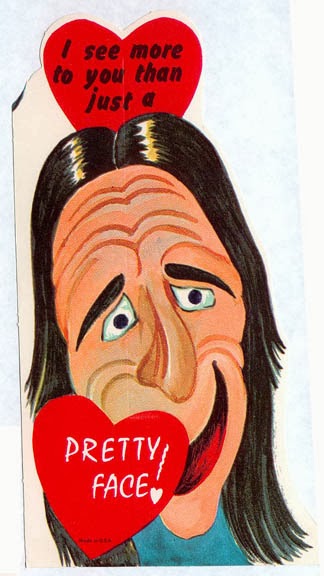 Vintage cards valentine valentines creepy everyday kipling via west scary 48 Creepy and Scary Vintage Valentine’s Day Cards ~ Vintage Everyday