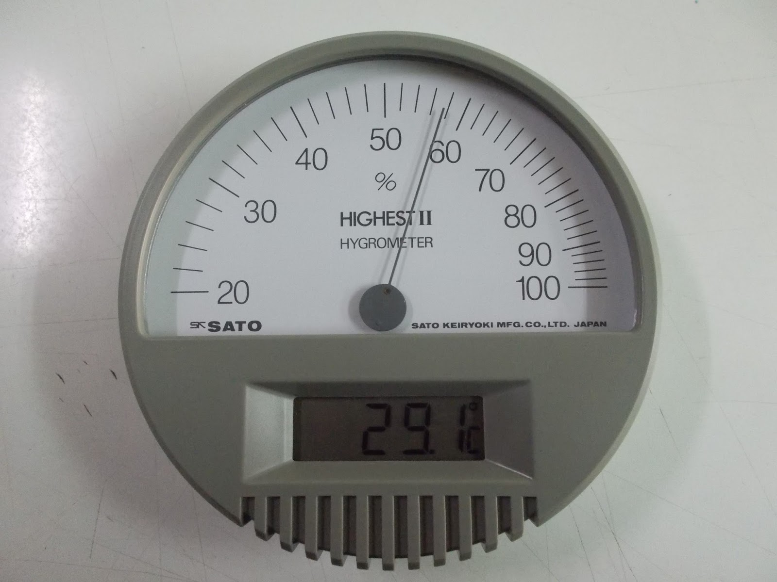 sciencetific products SATO ThermoHygrometer Model 754200 Reviews.