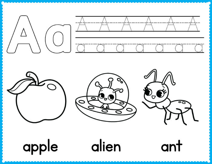 Preschool Coloring Pages Alphabet ~ Coloring Pages