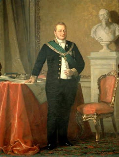 Painting of camillo cavour