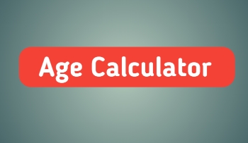 Online Age Calculator