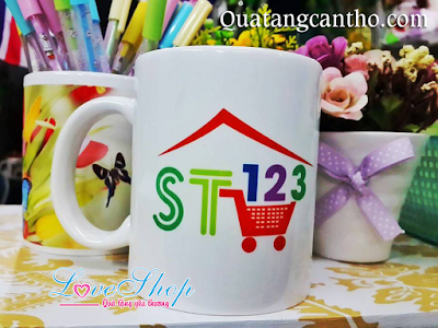ly sứ in hình quà tặng quảng cáo cần thơ
