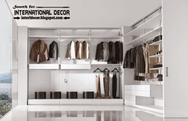 Wardrobe systems, closet designs for dressing room