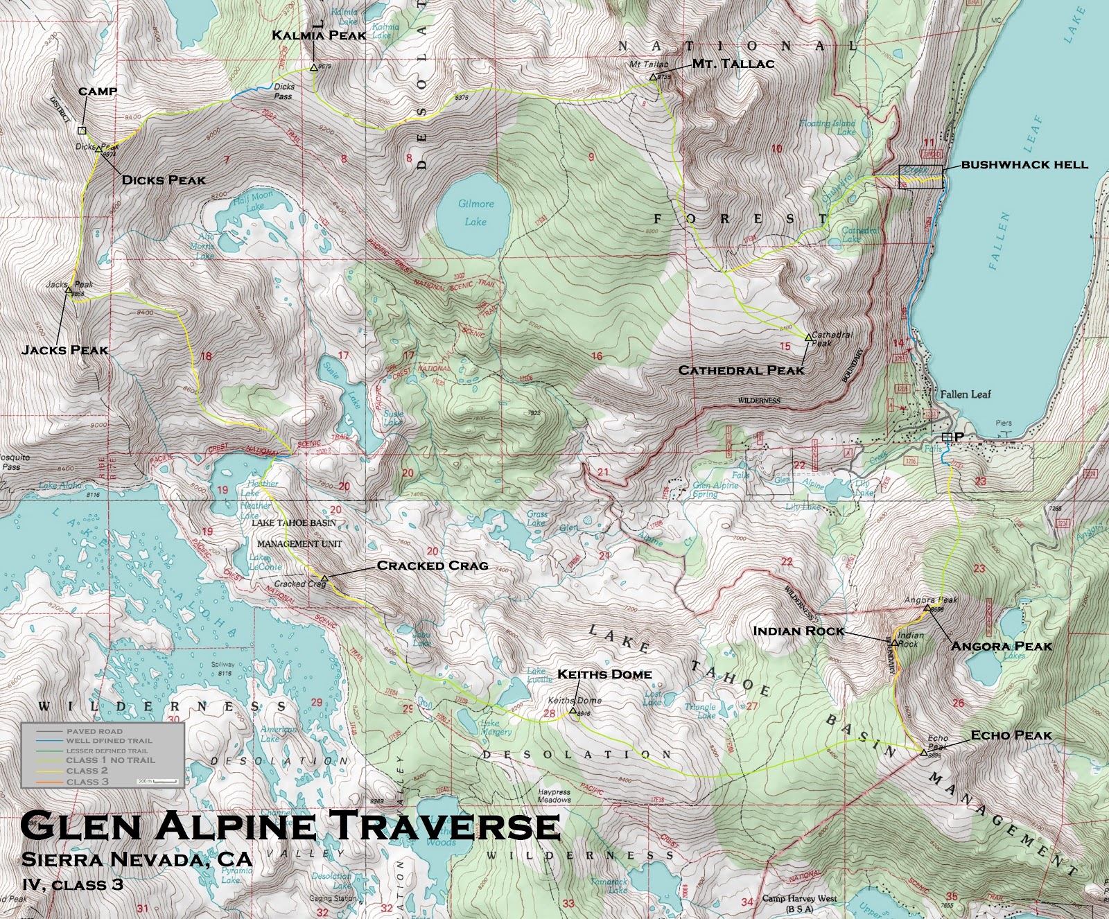 Peaks For Freaks Glen Alpine Traverse