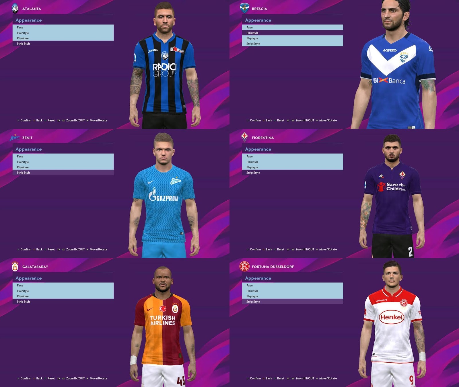 PES 2017 Mega Tattoo Pack For Professionls Patch V6 by Rean Tech   PESNewupdatecom  Free Download Latest Pro Evolution Soccer Patch  Updates