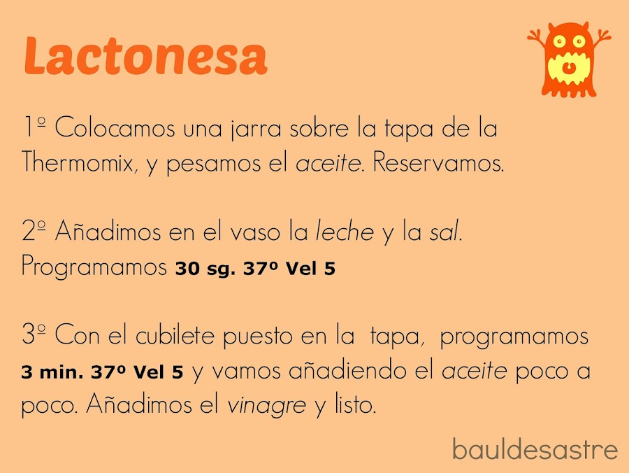 receta lactonesa con thermomix