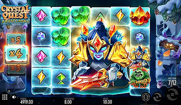 Ulasan Slot Thunderkick Indonesia - Crystal Quest Frostlands Slot Online