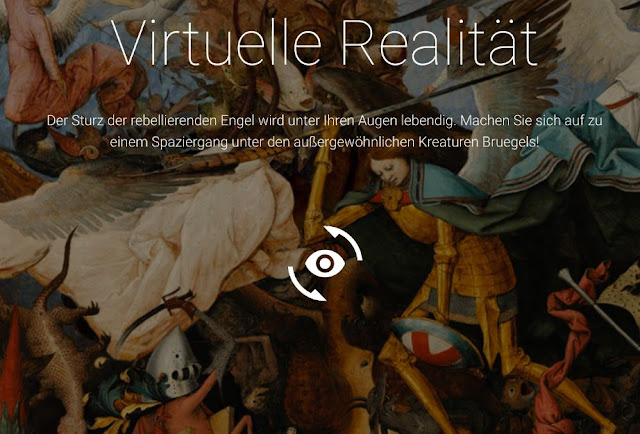 Ein Screenshot zeigt den Schriftzug "Virtuelle Realität"