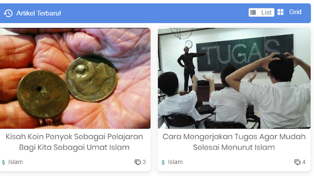 Cara Membuat Tombol Grid dan List Mode di Homepage Seperti Igniel.com Cara Membuat Tombol Grid dan List Mode di Homepage Seperti Igniel.com