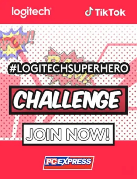 TikTok Partners with Logitech for the #LogitechSuperhero Challenge