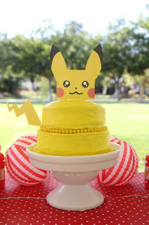 ideas de pasteles caseros para fiesta pokemon
