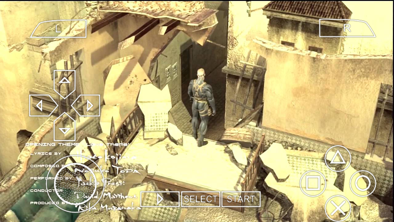 Metal Gear Solid 4 Guns of the Patriots PPSSPP ISO Highly