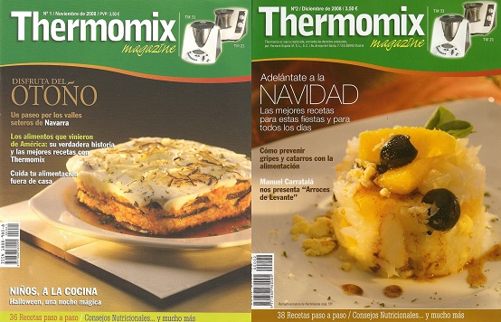 Thermomix Magazine. Revistas 2008 [PDF]