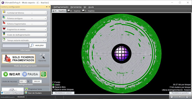 DiskTrix UltimateDefrag Full imagenes