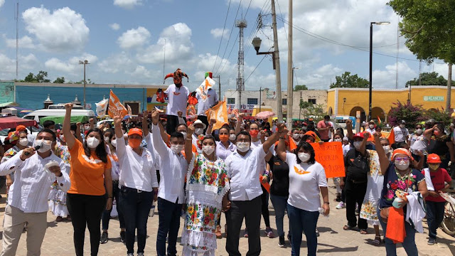Domingo naranja con la fuerza de las mujeres en Movimiento Ciudadano