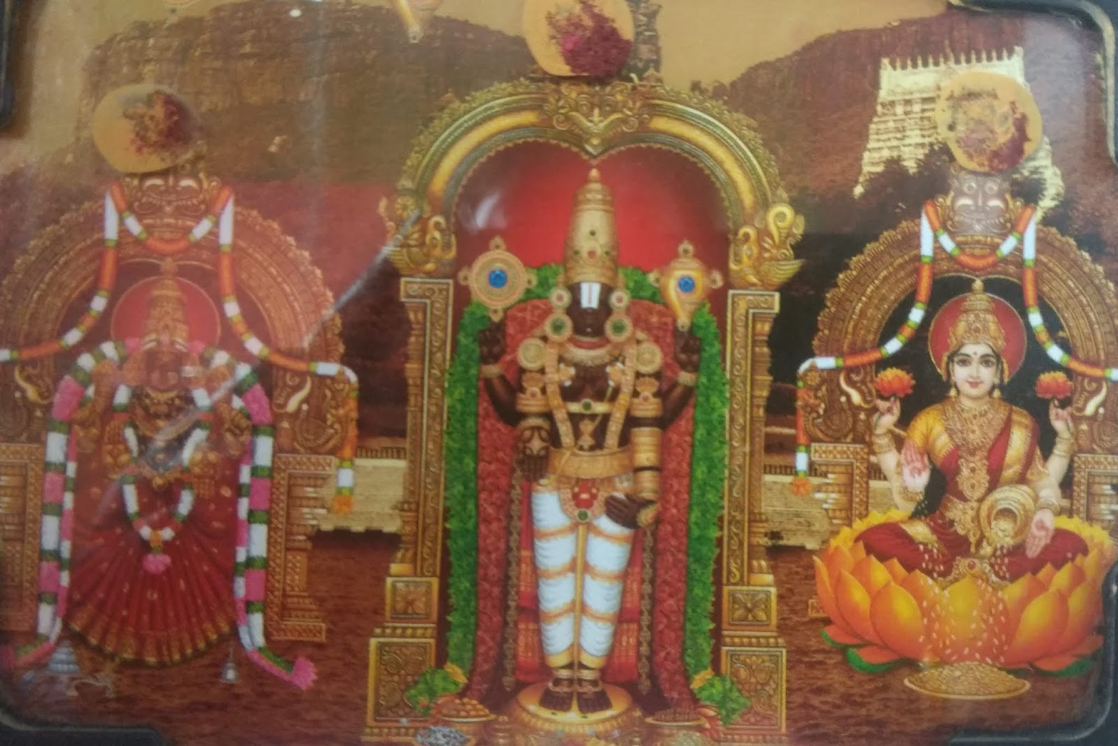 Three temples of Lord Venkateswara near Tirupathi