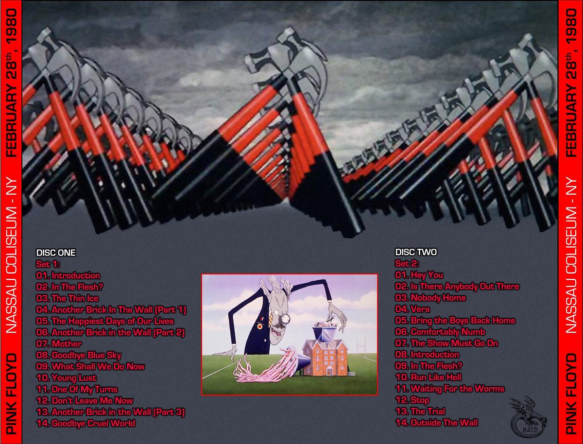 PINK FLOYD Pink Floyd The Wall Live Nassau Coliseum