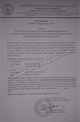 Cara Melakukan Uji Kompetensi Online Penilik Dan Pamong Belajar Visiuniversal