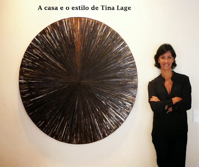 A casa e o estilo de Tina Lage