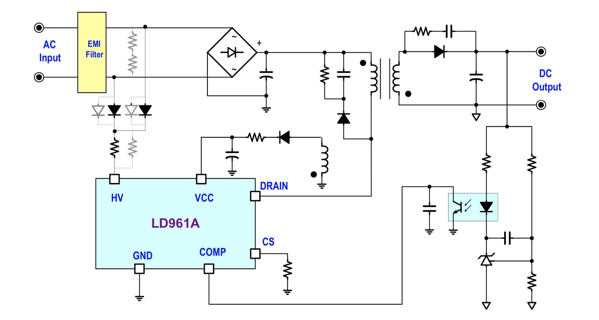 Ld5530 схема включения