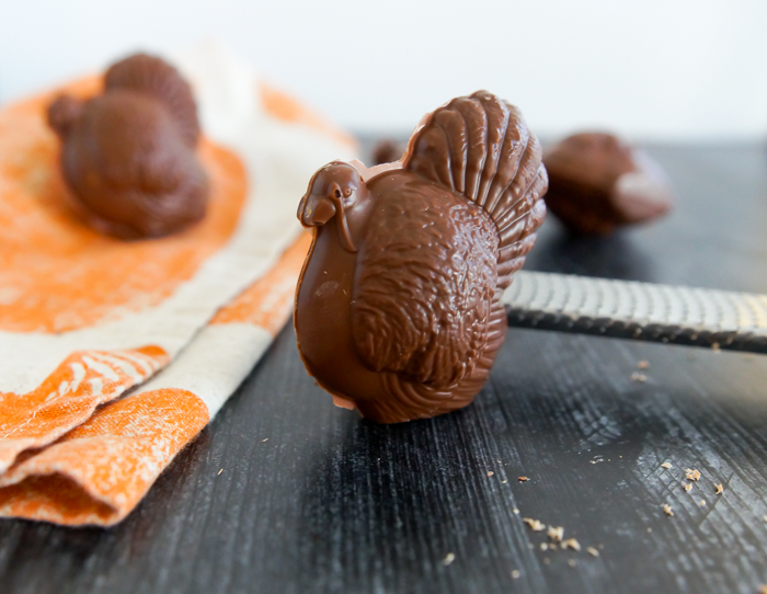 Sweet on Trader Joe's Sunday A Flock of Milk Chocolate Turkeys Bake at 350°