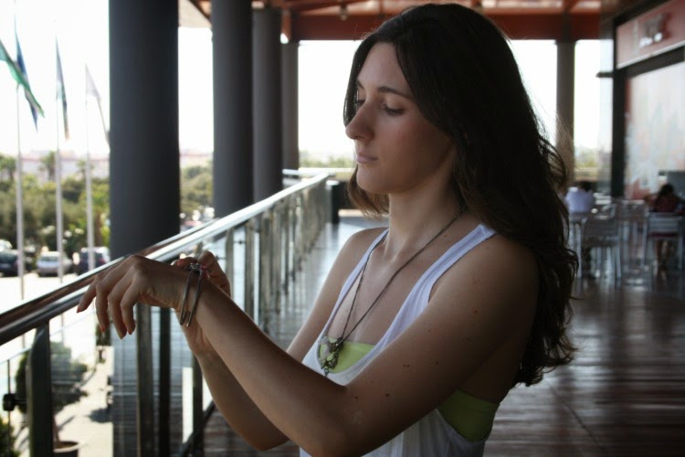 OOTD: striped shorts